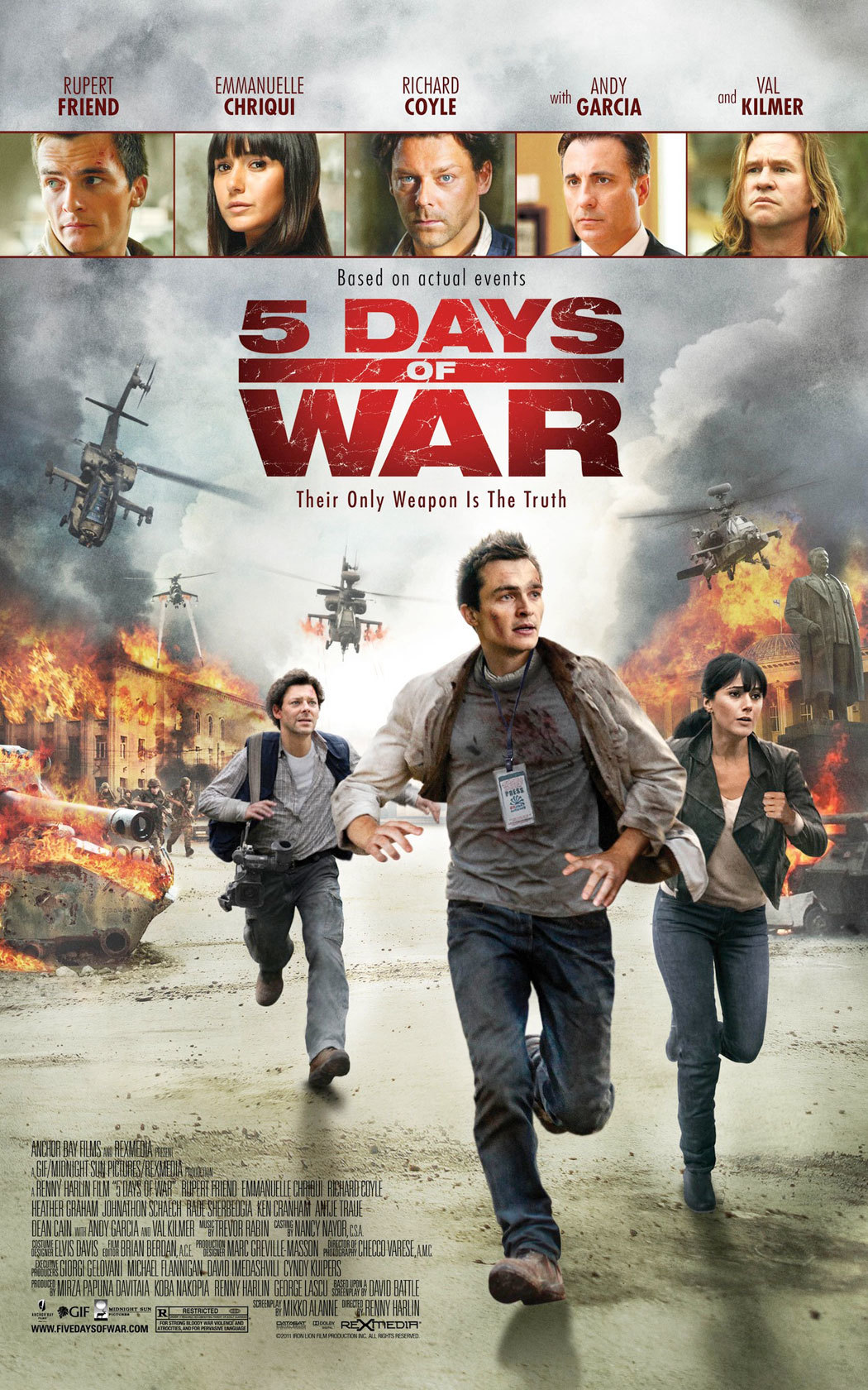 5 days of war: Guida TV, Trama e Cast - TV Sorrisi e Canzoni