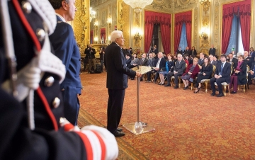 Roma: Quirinale Cerimonia di Consegna delle onorificenze "Al Merito del Lavoro": Guida TV  - TV Sorrisi e Canzoni
