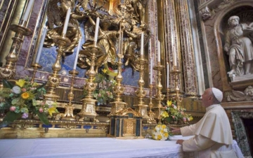 Santa Messa celebrata da Papa Francesco per la traslazione dell'icona Salus Populi Romani: Guida TV  - TV Sorrisi e Canzoni