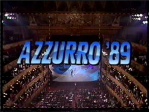 Azzurro 1989 - La Finale: Guida TV  - TV Sorrisi e Canzoni