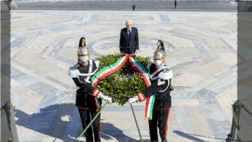 Deposizione della corona d'alloro all'Altare della Patria per la Celebrazione della Festa della Repubblica: Guida TV  - TV Sorrisi e Canzoni