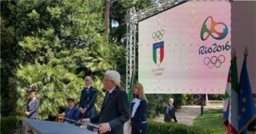 Cerimonia consegna Bandiera alla Delegazione Olimpica: Guida TV  - TV Sorrisi e Canzoni