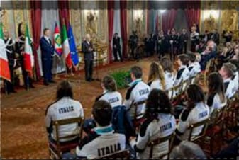Cerimonia di restituzione della bandiera da parte degli atleti italiani di rientro dalle Olimpiadi e Paralimpiadi di Tokyo 2020: Guida TV  - TV Sorrisi e Canzoni