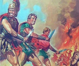 I tre centurioni: Guida TV  - TV Sorrisi e Canzoni