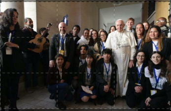 Papa Francesco incontra i giovani della comunità "Scholas": Guida TV  - TV Sorrisi e Canzoni