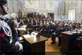 Cerimonia di presentazione della Relazione sull'attività della Giustizia amministrativa: Guida TV  - TV Sorrisi e Canzoni
