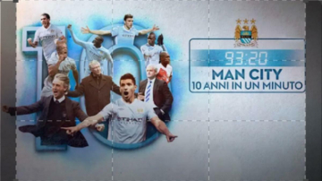 93:20 - Man City, 10 anni in un minuto: Guida TV  - TV Sorrisi e Canzoni