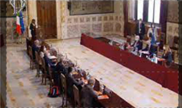 Camera dei Deputati. Cerimonia di presentazione Relazione Annuale sull'attività svolta dalla Commissione di garanzia per gli scioperi nell'anno 2021.: Guida TV  - TV Sorrisi e Canzoni