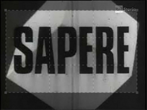 Sapere: i proverbi ieri e oggi: Guida TV  - TV Sorrisi e Canzoni