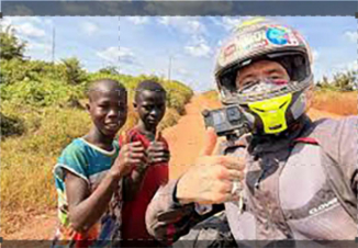 In moto nel cuore dell'Africa: Guida TV  - TV Sorrisi e Canzoni
