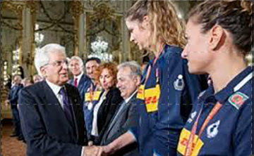 Incontro del Presidente della Repubblica Sergio Mattarella con la Nazionale Italiana femminile di pallavolo vincitrice della medaglia d'oro ai Campionati Mondiali 2025: Guida TV  - TV Sorrisi e Canzoni