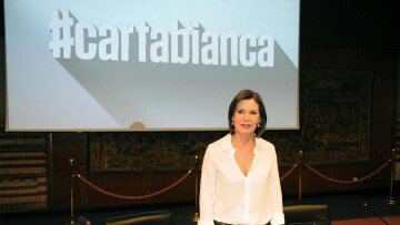 #Cartabianca: Guida TV  - TV Sorrisi e Canzoni