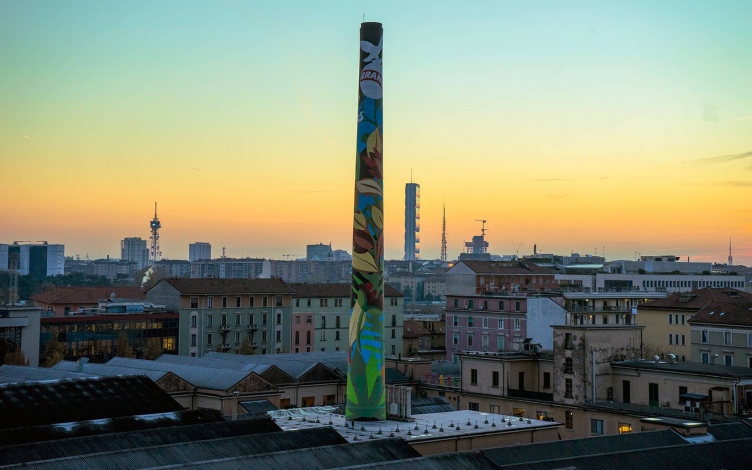 Ciminiera Branca - La street art degli Orticanoodles: Guida TV  - TV Sorrisi e Canzoni
