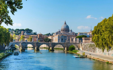 Il viaggio del Tevere: Guida TV  - TV Sorrisi e Canzoni
