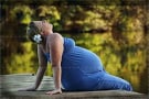 Obesa e incinta